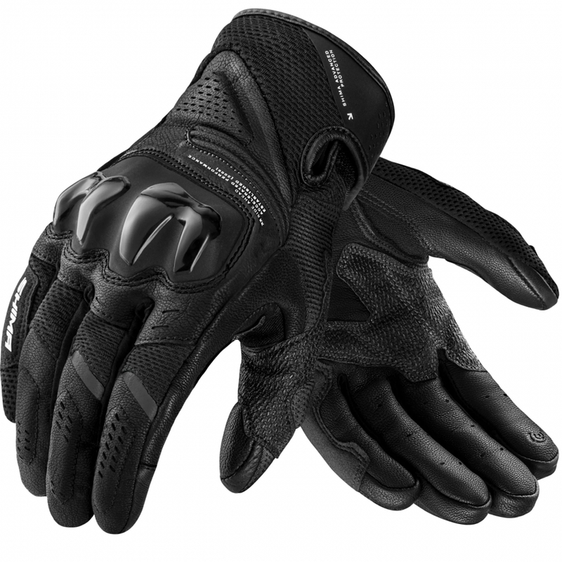 Naiste mootorrattakindad Shima Spark 3.0 mustad