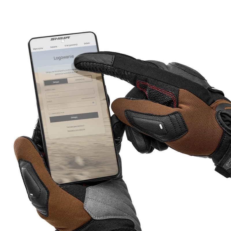 Shima Blaze 3.0 mootorratta kindad pruunid