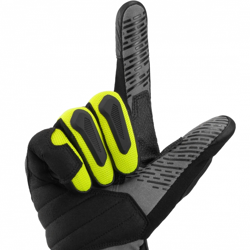 Shima Blaze 3.0 mootorratta kindad fluo-kollased