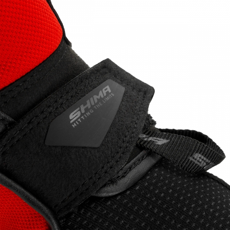Mootorratta kindad Shima Blaze 3.0 punased