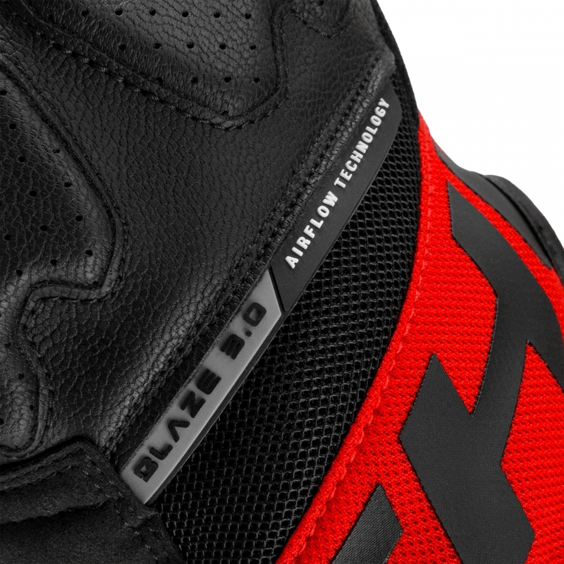 Mootorratta kindad Shima Blaze 3.0 punased