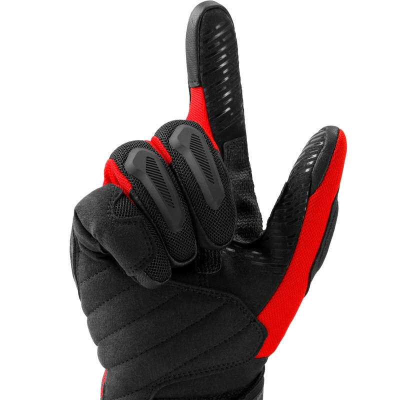 Mootorratta kindad Shima Blaze 3.0 punased