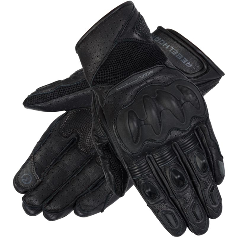 Rebelhorn Flux II naiste mootorratta kindad mustad