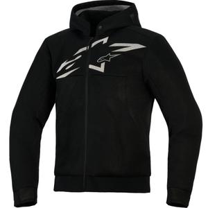 Alpinestars Chrome Superairflow mootorratta dressipluus must-tumehall-valge