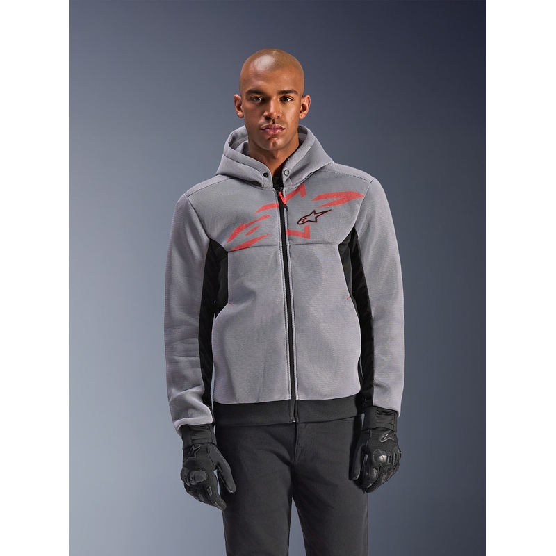 Alpinestars Chrome Superairflow mootorratta dressipluus must-helehall-fluoreoonpunane
