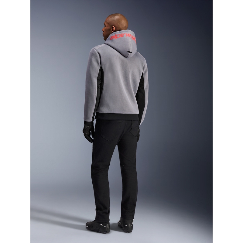 Alpinestars Chrome Superairflow mootorratta dressipluus must-helehall-fluoreoonpunane