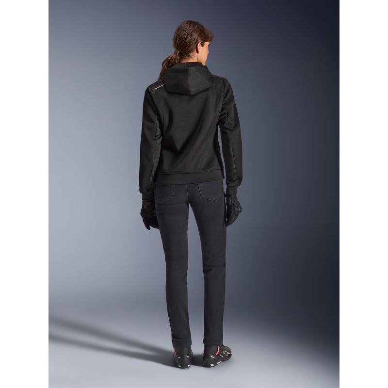 Alpinestars Stella Chrome Superairflow naiste mootorrattajope must-vaskne