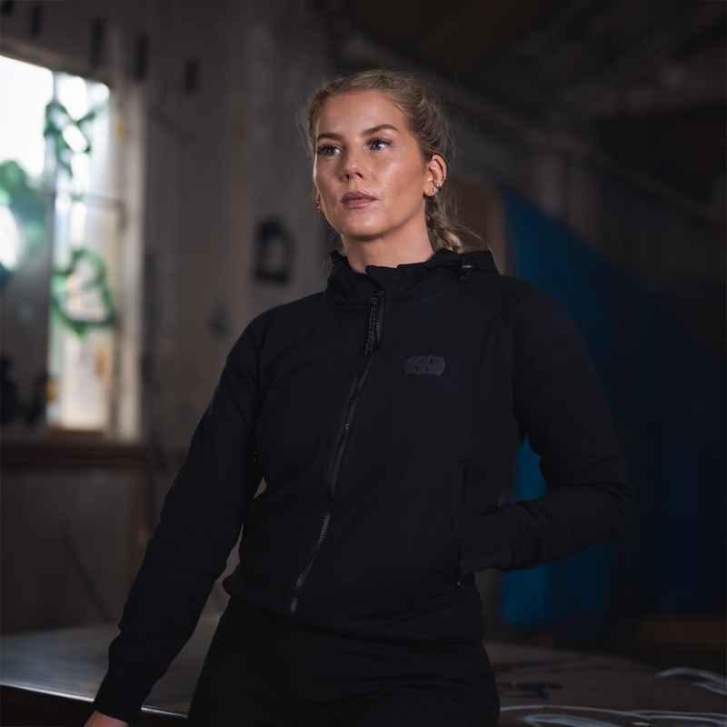 Oxford Armourlite AA Contour naiste mootorrattajakk must