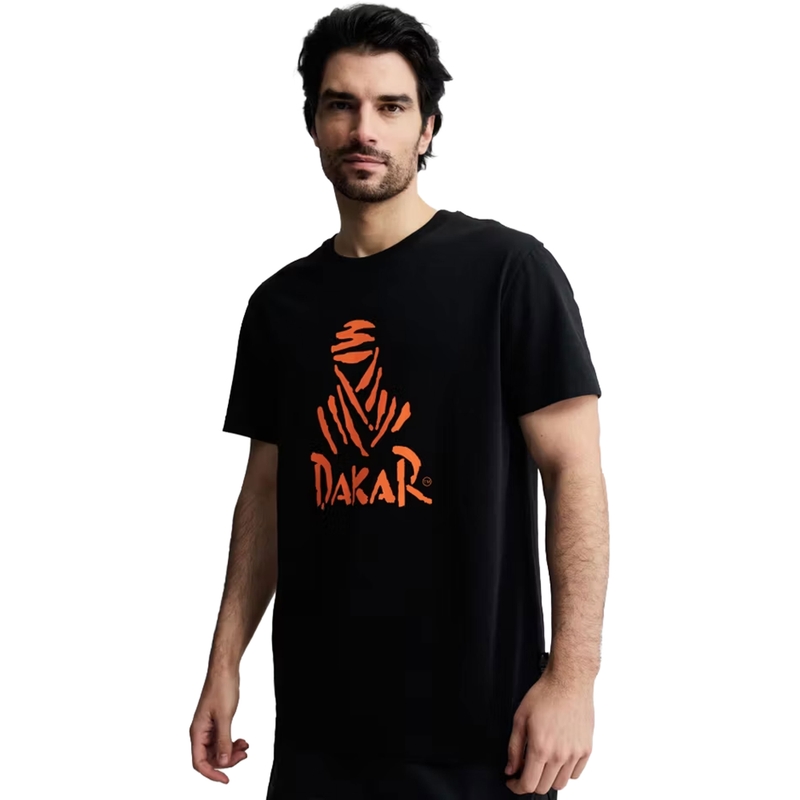 Dakari logoga 263 T-särk must