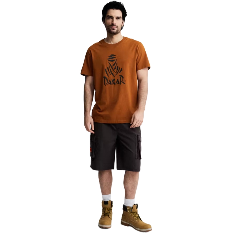 Dakari logoga 263 T-särk, pruun
