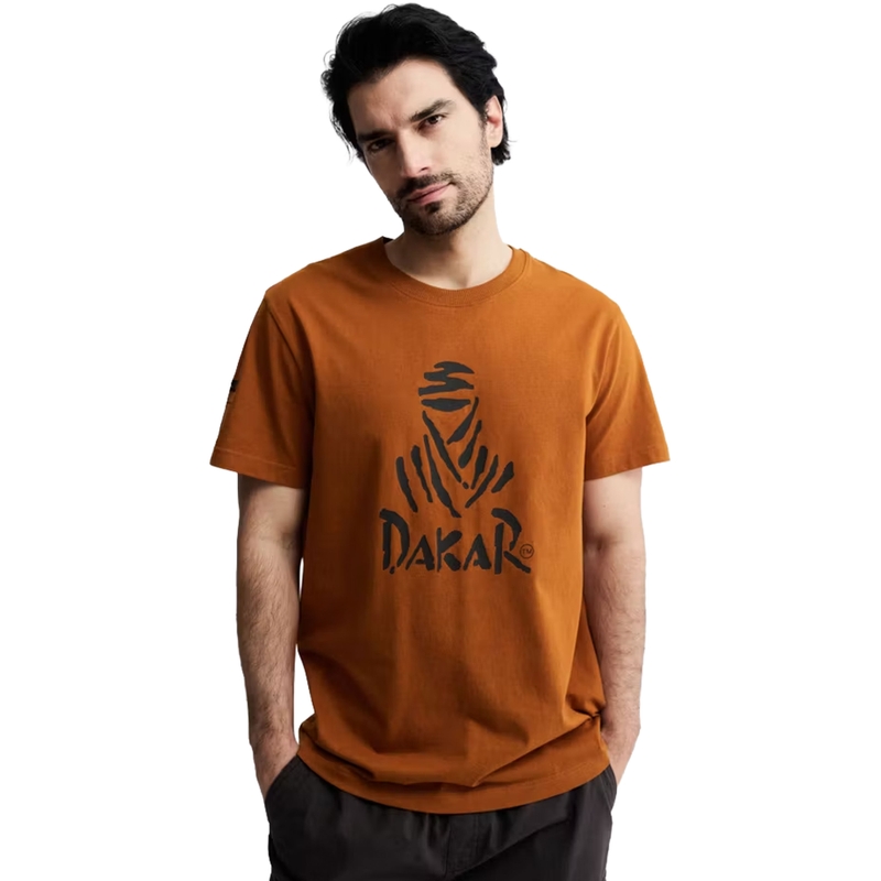 Dakari logoga 263 T-särk, pruun