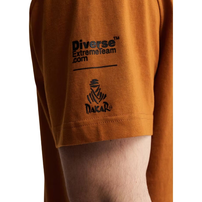 Dakari logoga 263 T-särk, pruun