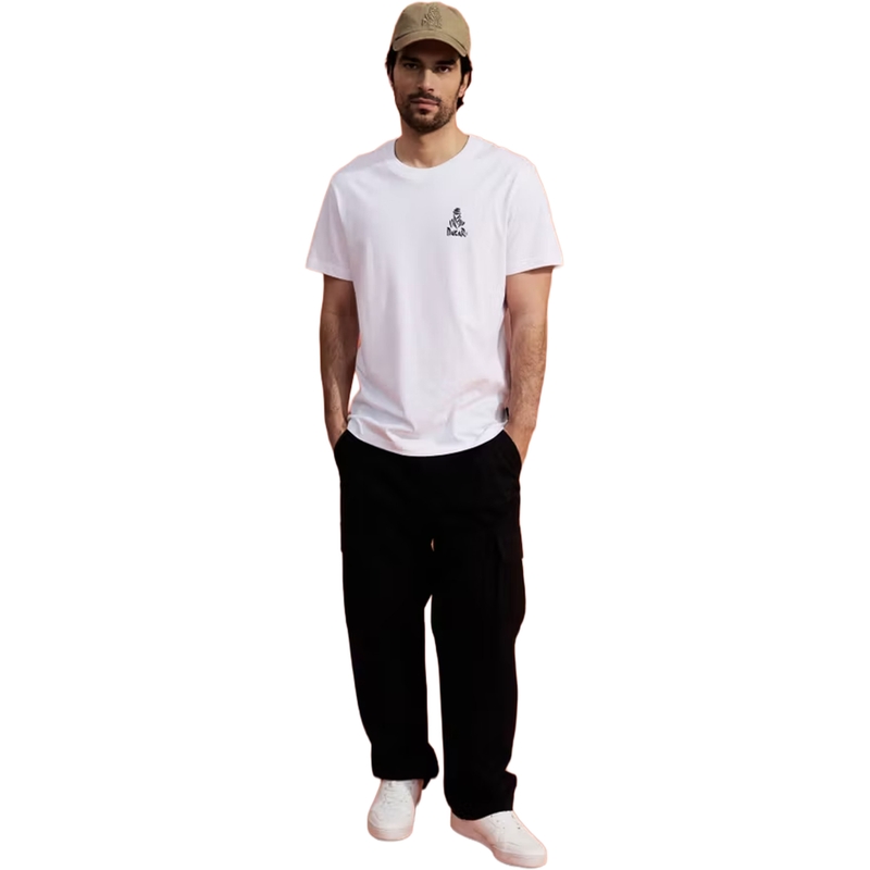 Dakari logoga T-särk SMW263 valge