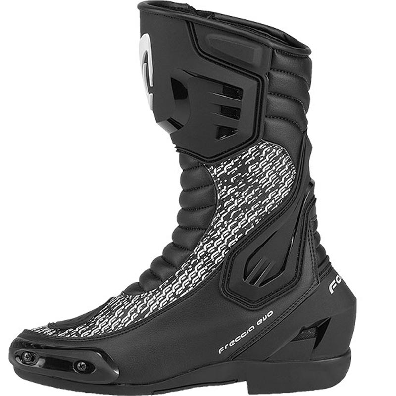 Forma Freccia EVO must-valged mootorratta saapad