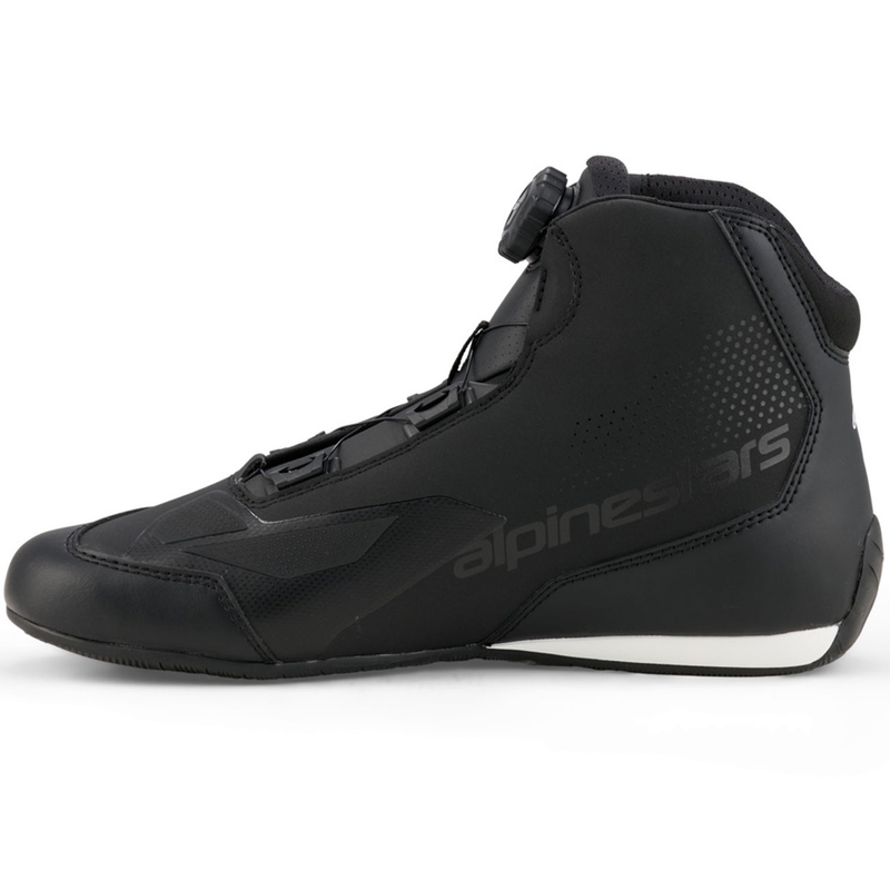 Alpinestars Celer mootorrattasaapad must-valged