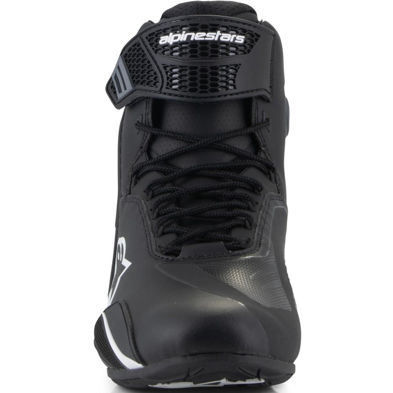 Alpinestars Faster-4 mootorrattasaapad must-valged