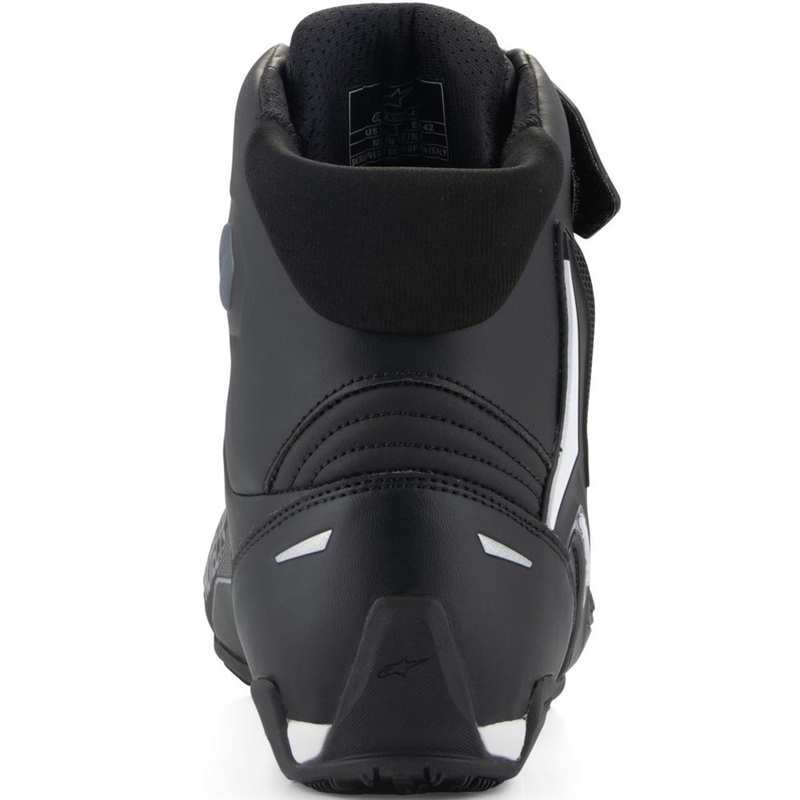 Alpinestars Faster-4 mootorrattasaapad must-valged