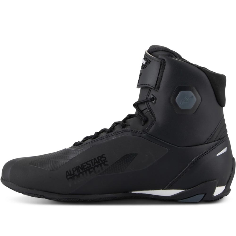 Alpinestars Faster-4 mootorrattasaapad must-valged