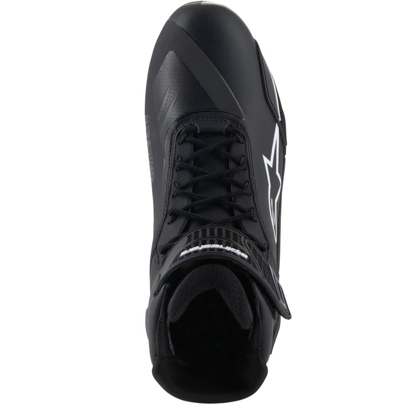 Alpinestars Faster-4 mootorrattasaapad must-valged