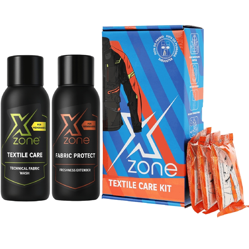 Xzone® tekstiilihoolduskomplekt