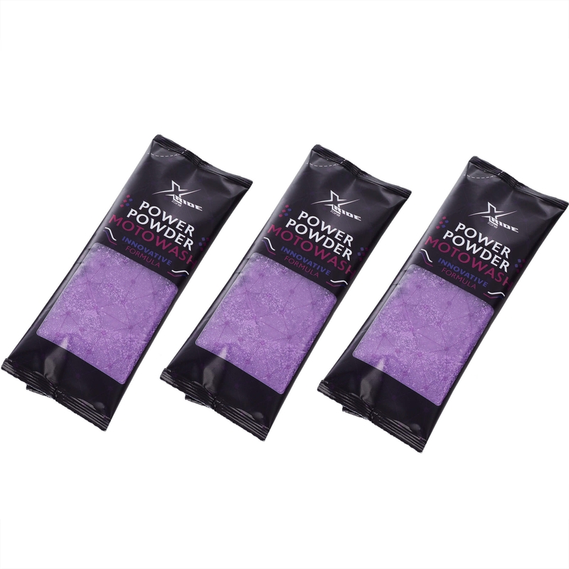 Pulbriline mootorrattašampoon XzoneRide® Power Powder-Moto Wash 60 g
