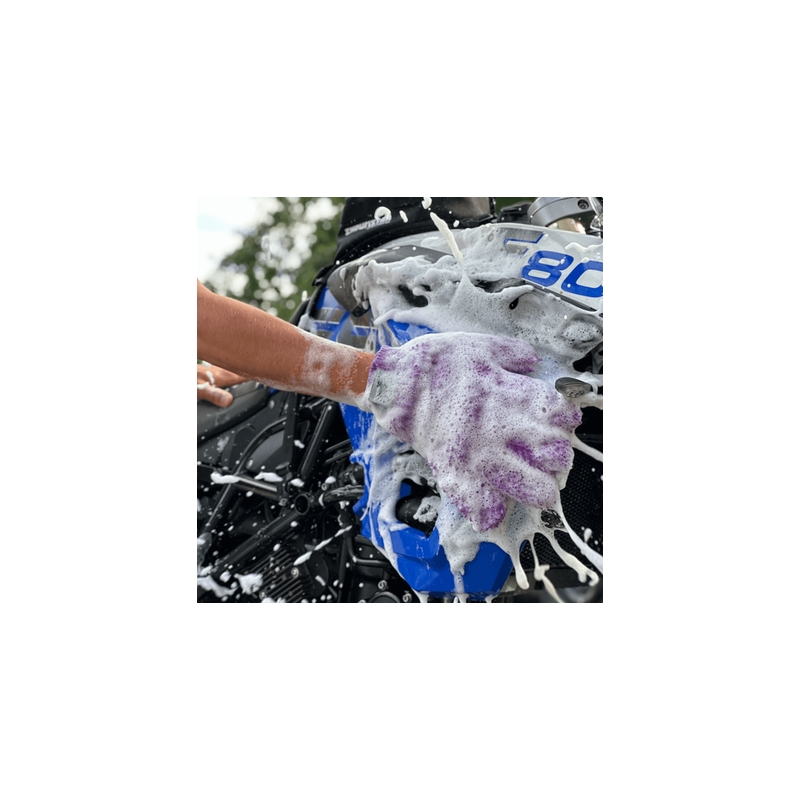 Pulbriline mootorrattašampoon XzoneRide® Power Powder-Moto Wash 60 g