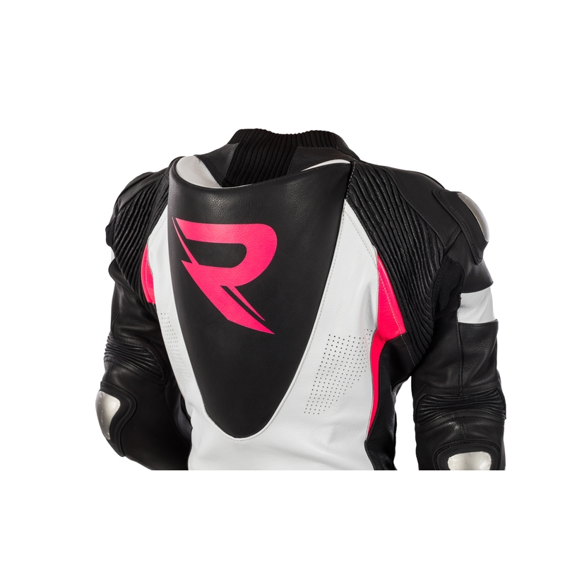Naiste Jumpsuit Street Racer Kiara must-valge-fluo roosa allahindlus