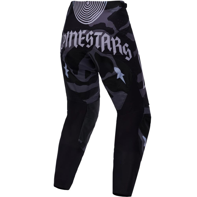 Alpinestars Techstar Limited Edition Beast Coast motokrossipüksid hall-must-oranžid