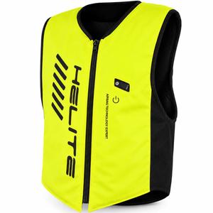 Helite Double Turtle Hivis turvapadjaga vest roheline-kollane