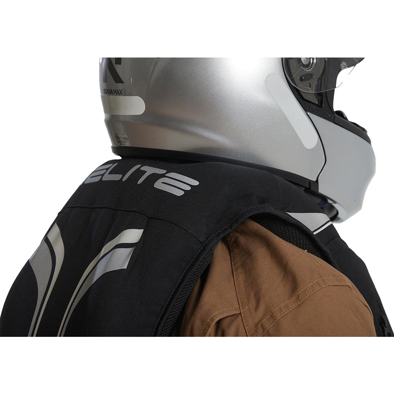 Helite Double Turtle Hivis turvapadjaga vest roheline-kollane