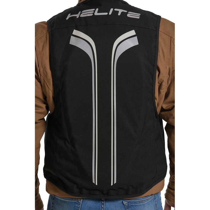 Helite Double Turtle Hivis turvapadjaga vest roheline-kollane