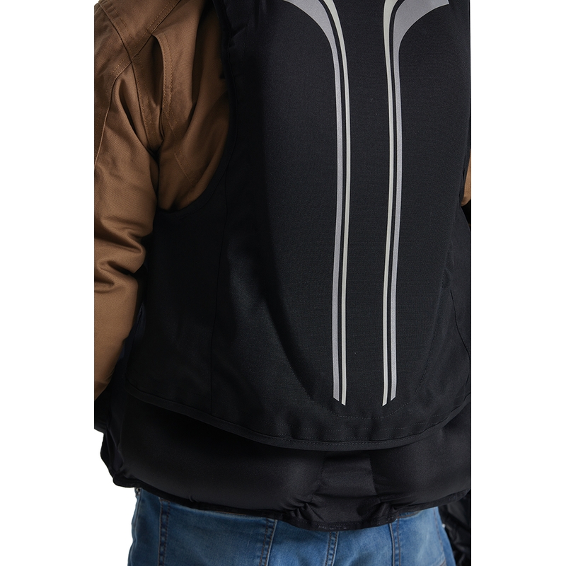 Helite Double Turtle Hivis turvapadjaga vest roheline-kollane