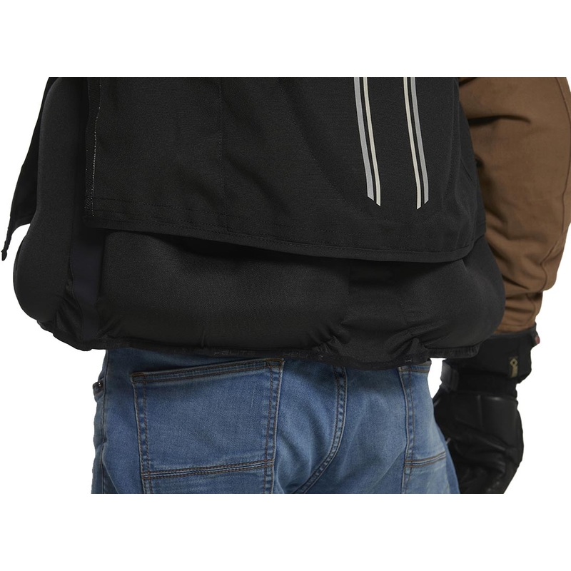 Helite Double Turtle Hivis turvapadjaga vest roheline-kollane