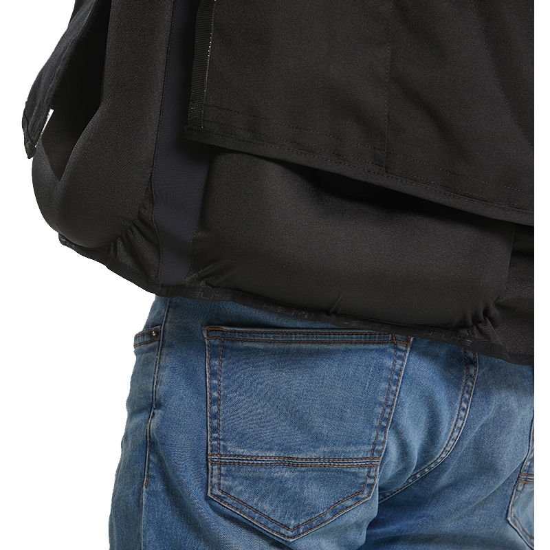 Helite Double Turtle Hivis turvapadjaga vest roheline-kollane