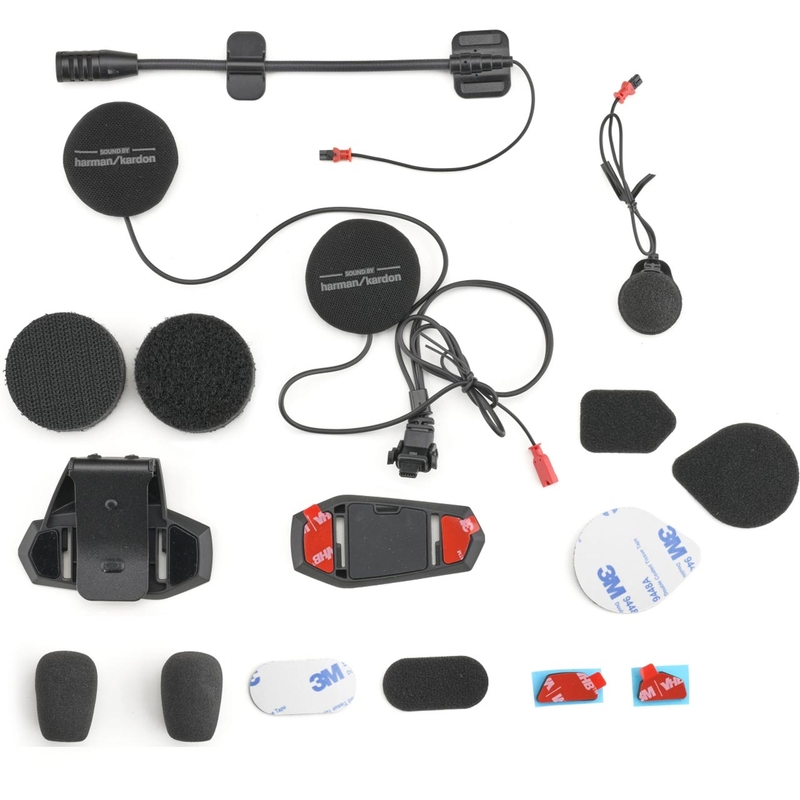 Interphone Era 1X HK 40 mm audiokomplekt must