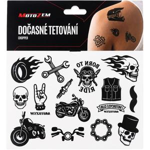 MotoZem Chopper ajutine tätoveering