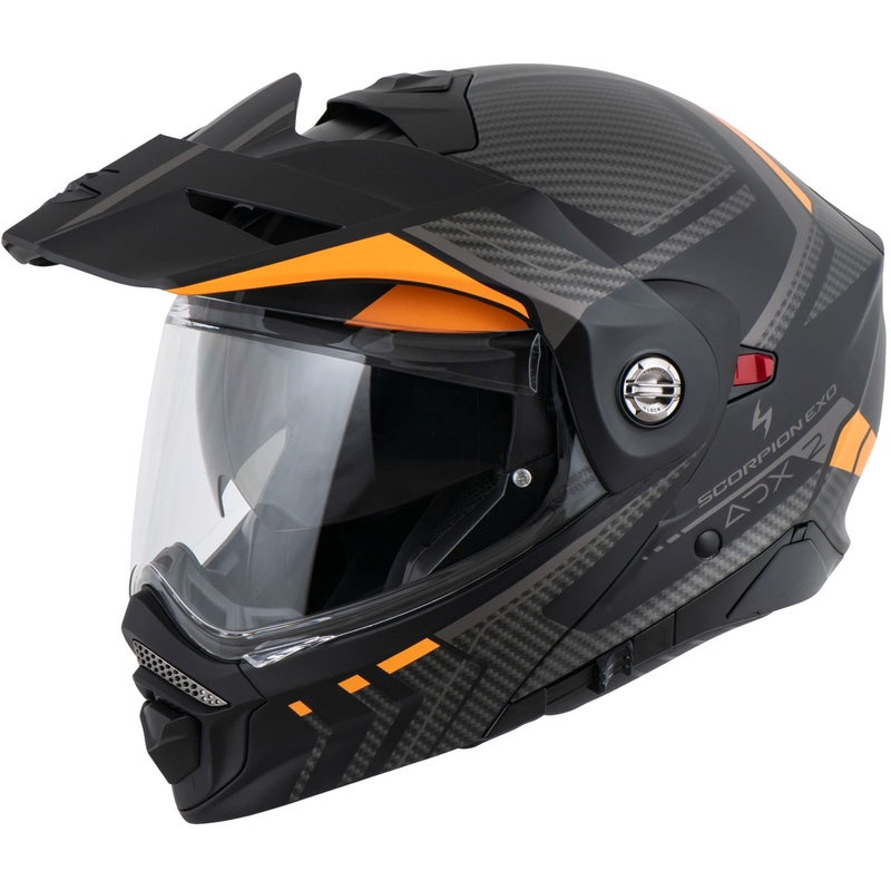 Scorpion ADX-2 LEWIS matt must-oranž mootorratta kiiver Scorpion ADX-2 LEWIS matt must-oranž