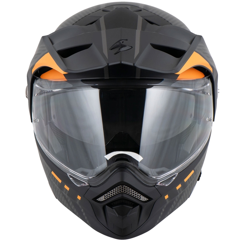 Scorpion ADX-2 LEWIS matt must-oranž mootorratta kiiver Scorpion ADX-2 LEWIS matt must-oranž