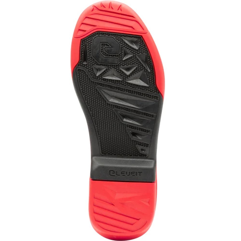 Eleveit X-Peak laste krossisaapad mustad-punased