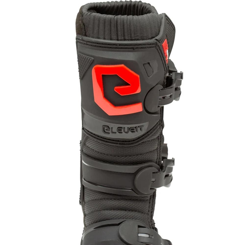 Eleveit X-Peak laste krossisaapad mustad-punased