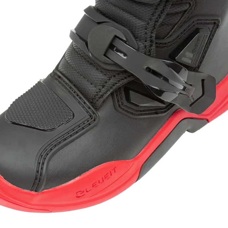 Eleveit X-Peak laste krossisaapad mustad-punased