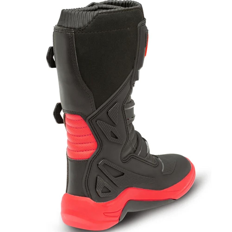 Eleveit X-Peak laste krossisaapad mustad-punased