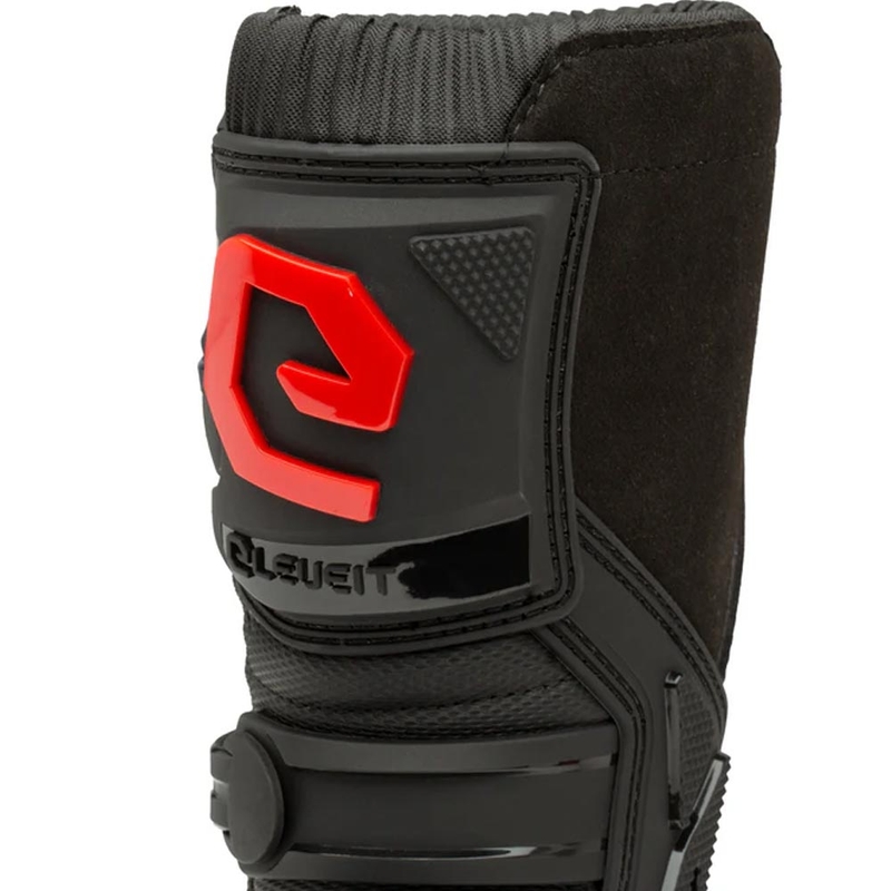 Eleveit X-Peak laste krossisaapad mustad-punased
