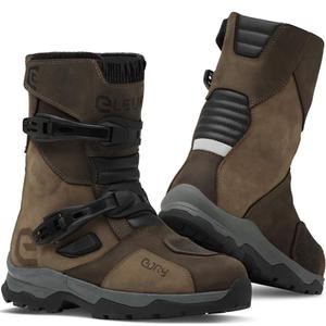 Eleveit X Land ADV Low E-Dry mootorrattasaapad pruunid