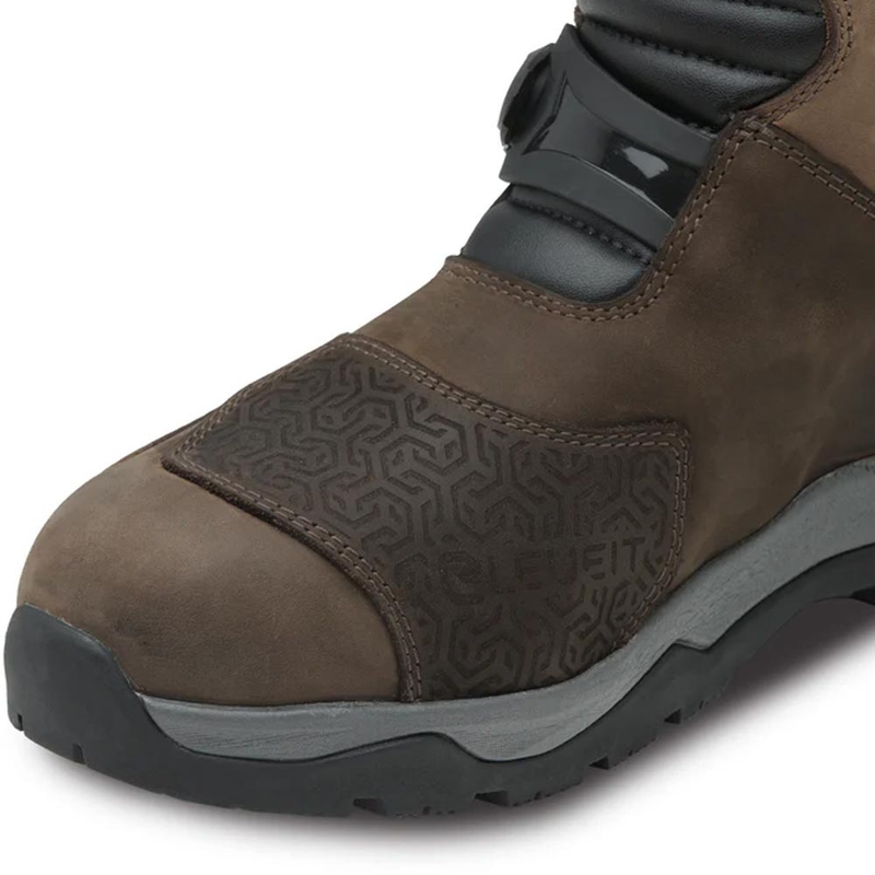 Eleveit X Land ADV Low E-Dry mootorrattasaapad pruunid