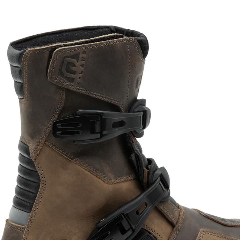 Eleveit X Land ADV Low E-Dry mootorrattasaapad pruunid