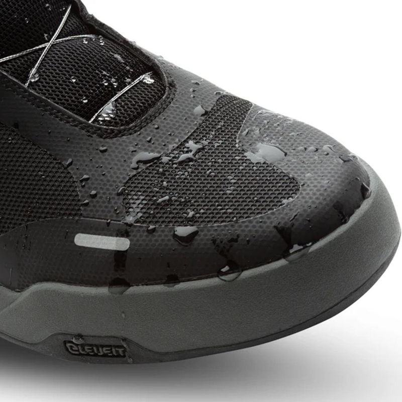 Eleveit Vision E-Dry mootorrattasaapad mustad
