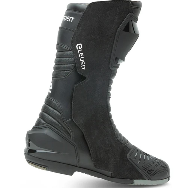 Eleveit ST-01 E-Dry mootorrattasaapad mustad