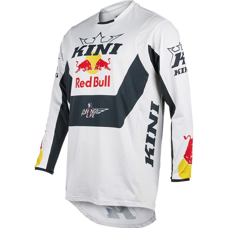 KINI Red Bull MXC 1.0 motokrossisärk valge