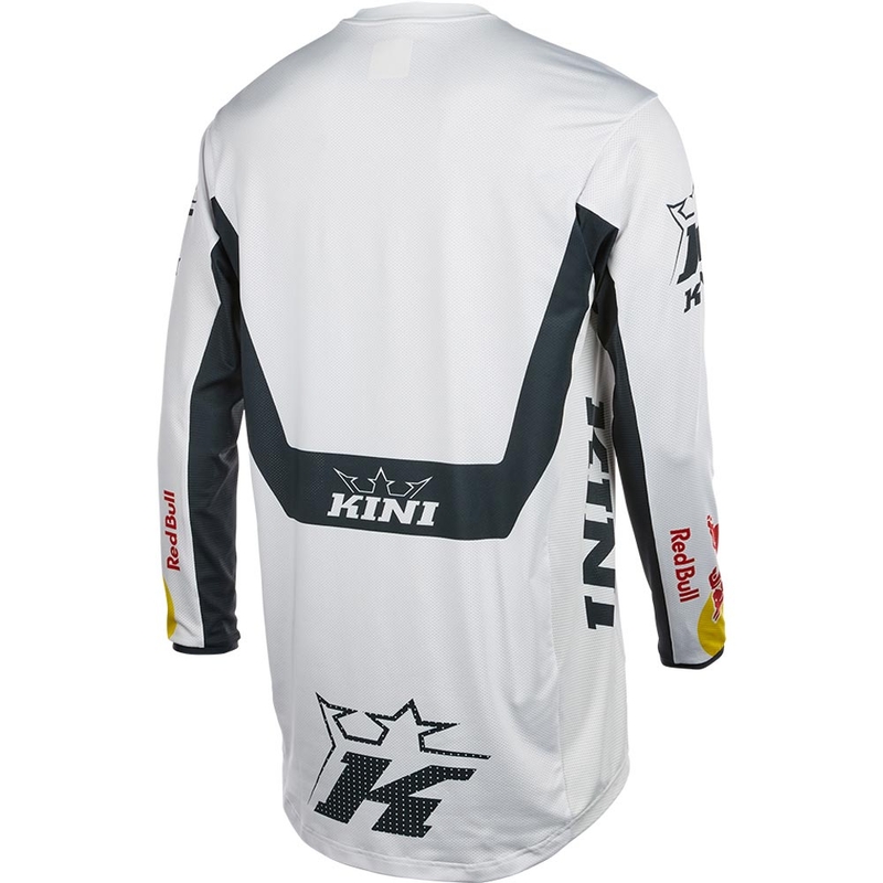 KINI Red Bull MXC 1.0 motokrossisärk valge